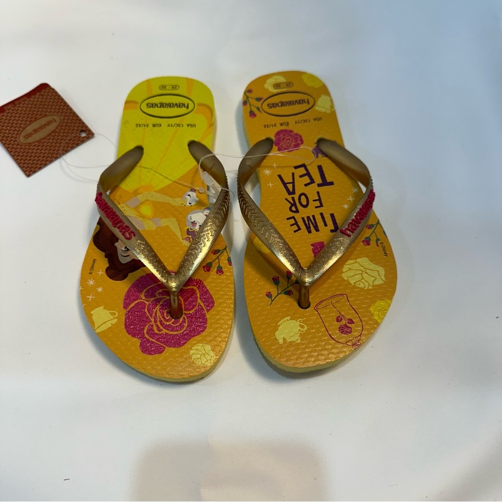 Toddler Beauty and the Beast Havaianas - Picture 4 of 8